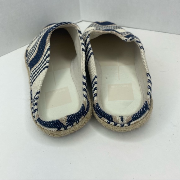 NWT Dolce Vita Indigo Fabric Mule Slide Sample Size 6 - Picture 6 of 10